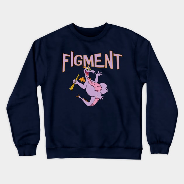 One Little Figment Crewneck Sweatshirt by Mouse Magic with John and Joie